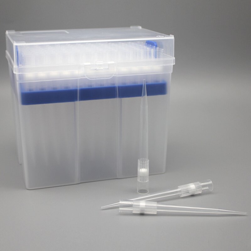 Micropipette Tips Box - 96pcs 20ul/200ul/1000ul Disposable Universal with Filter