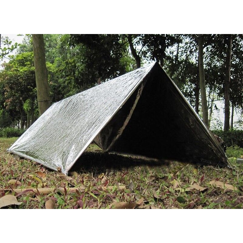 Emergency Blanket - Lifesave Dry Thermal Mylar Foil for Outdoor First Aid