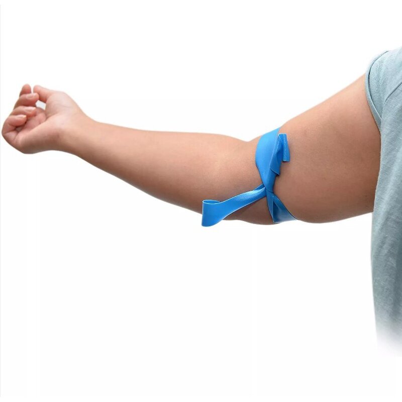 Elastic Tourniquet - Disposable TPE Non-latex First Aid Kit Accessories IV Infusion