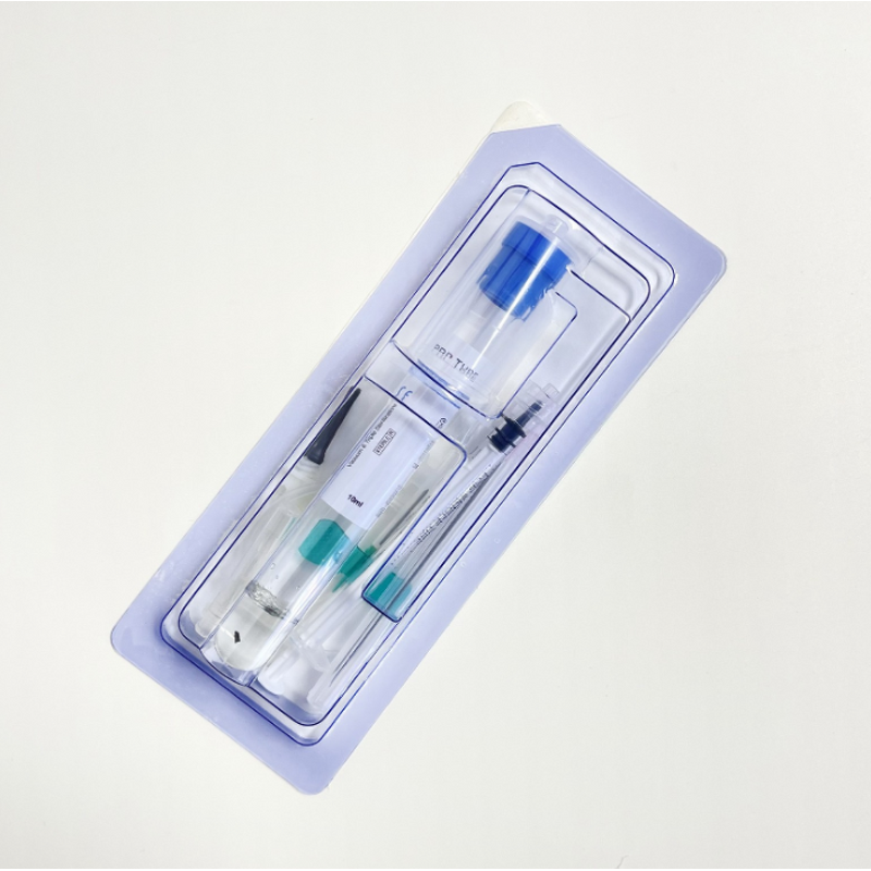 PRP Tube Activator - Gel Liquid Solution Set for Platelet-Rich Collection Facial Care