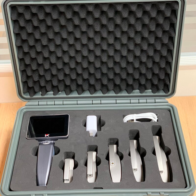 Video Laryngoscope - Disposable Handheld Set Neonate & Adult Medical Portable Blades