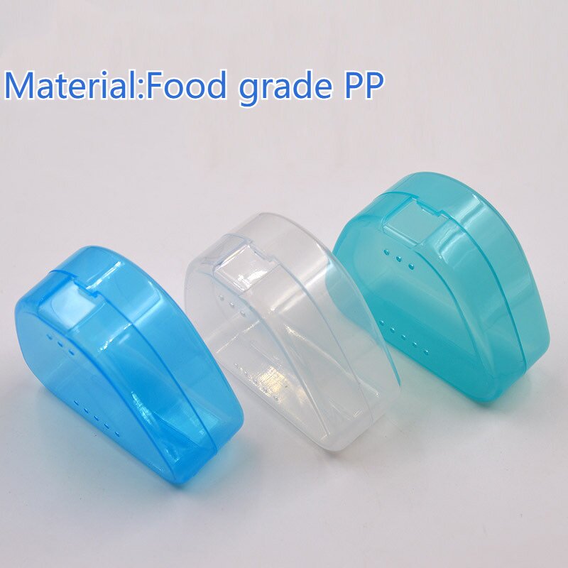 Denture Storage Box - Colorful Invisible Aligner Orthodontic Braces Retainer Case
