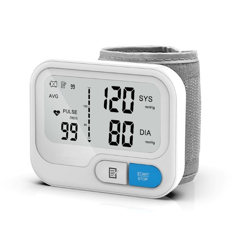 Wrist BP Monitor - Automatic Digital Smart Heart Rate Pulse Meter ROHS Certified