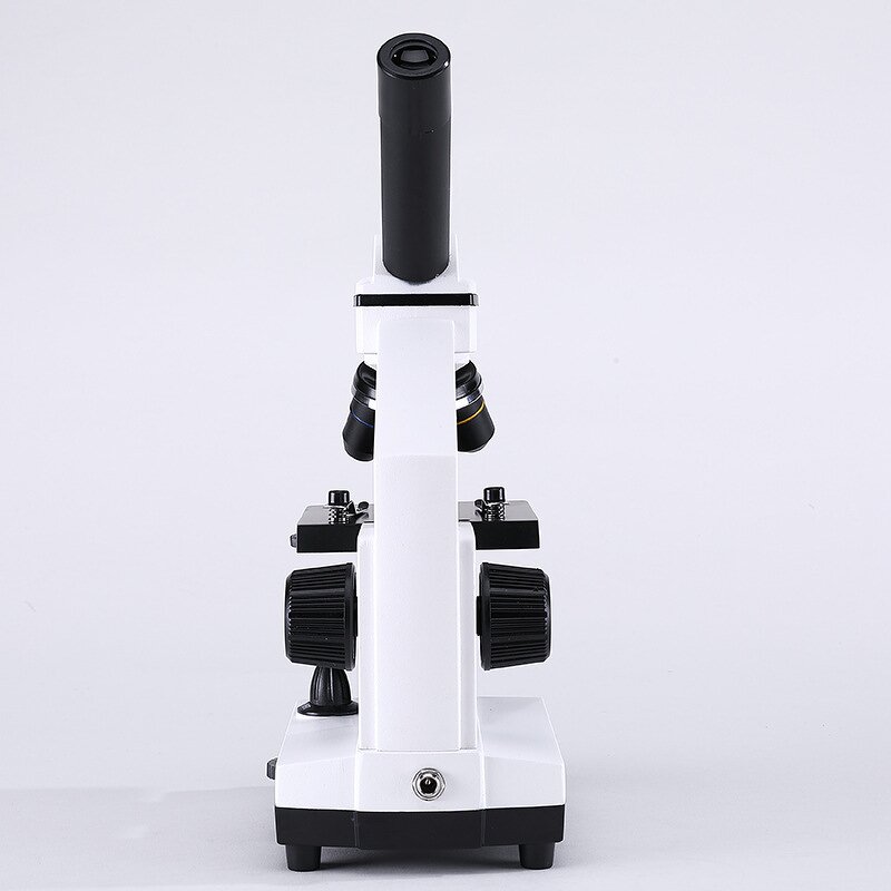 Monocular Microscope - 2000x with LED Slide Light Science Toy for Biology Lessons