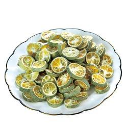Kumquat Slices Factory - Freeze Dried Green Kumquat Herbal Tea