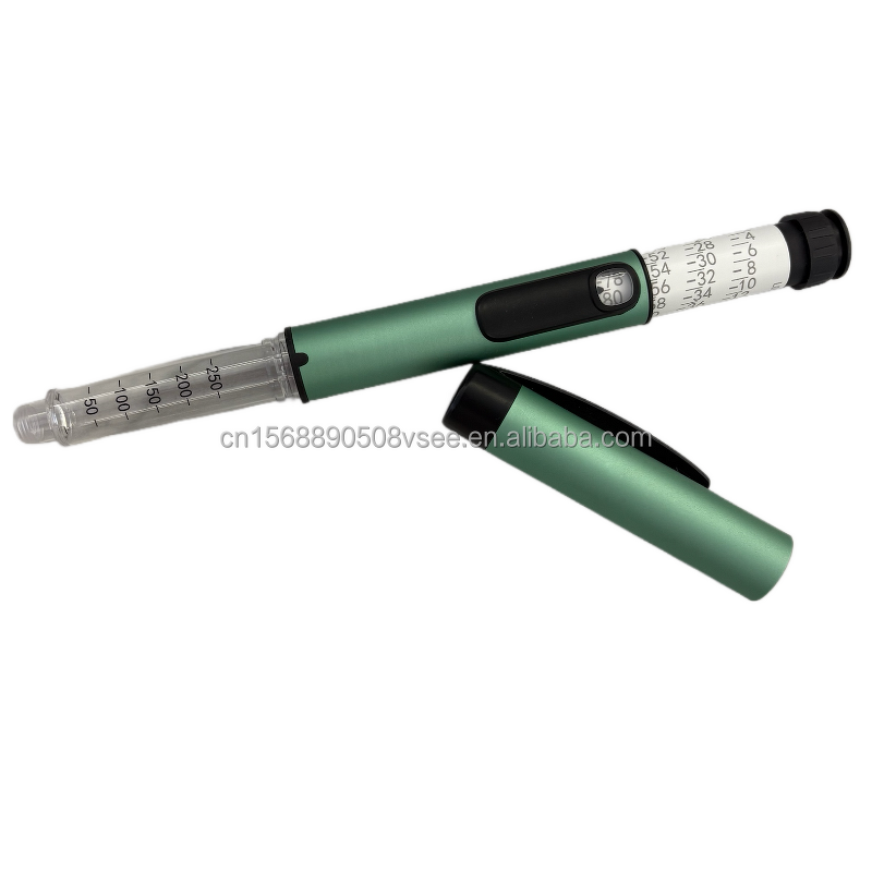Injection Pen Manufacturer - Eco-friendly Ultra-thin V1 3ml Reusable Metal