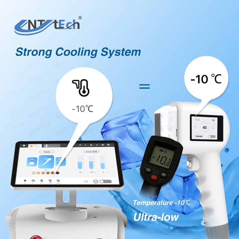 Diode Laser Hair Removal Machine - Professional 2000w 808 Vertical Salon Equipment