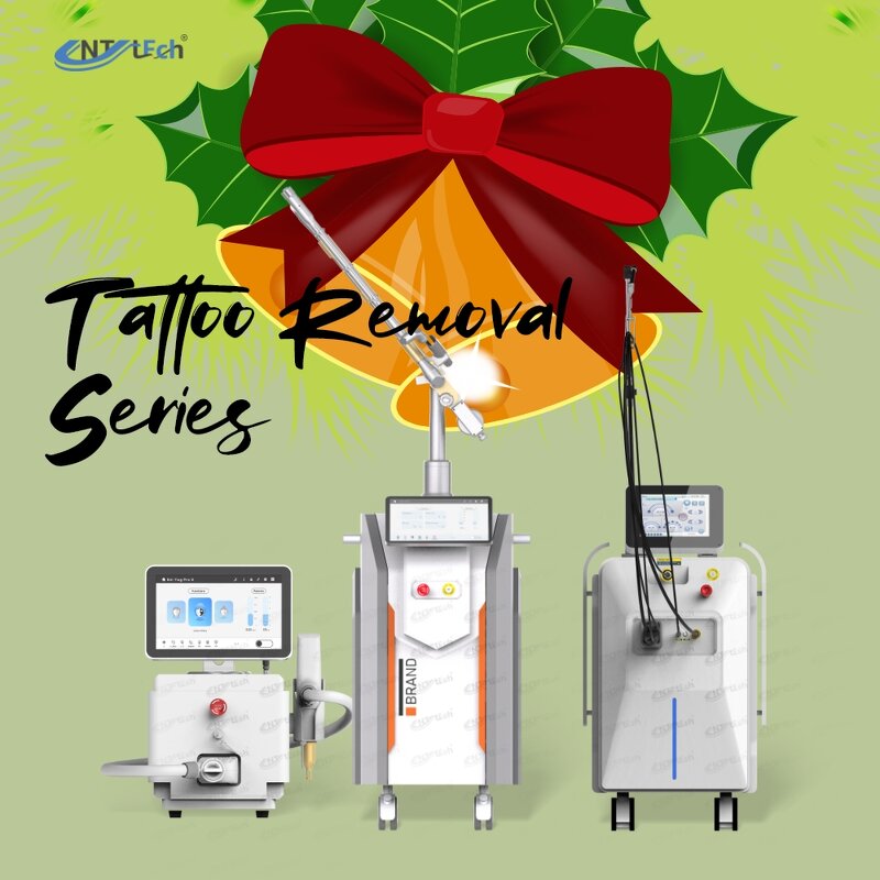 Q Switch Nd Yag Laser - Eyebrow Washing Acne Treatment Tattoo Removal Machine