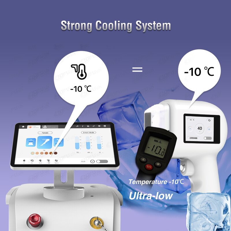 Diodenlaser Hair Removal - 1500w Triple Waves Professional Salon Machine