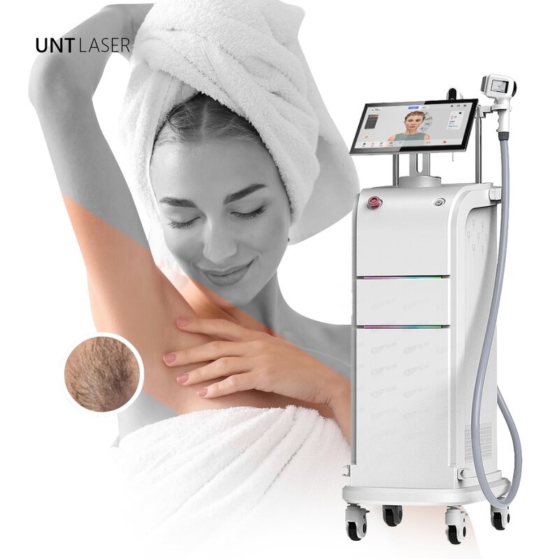 4-Wavelength Diode Laser - 2025 New 755/808/940/1064nm 800w Hair Removal Machine