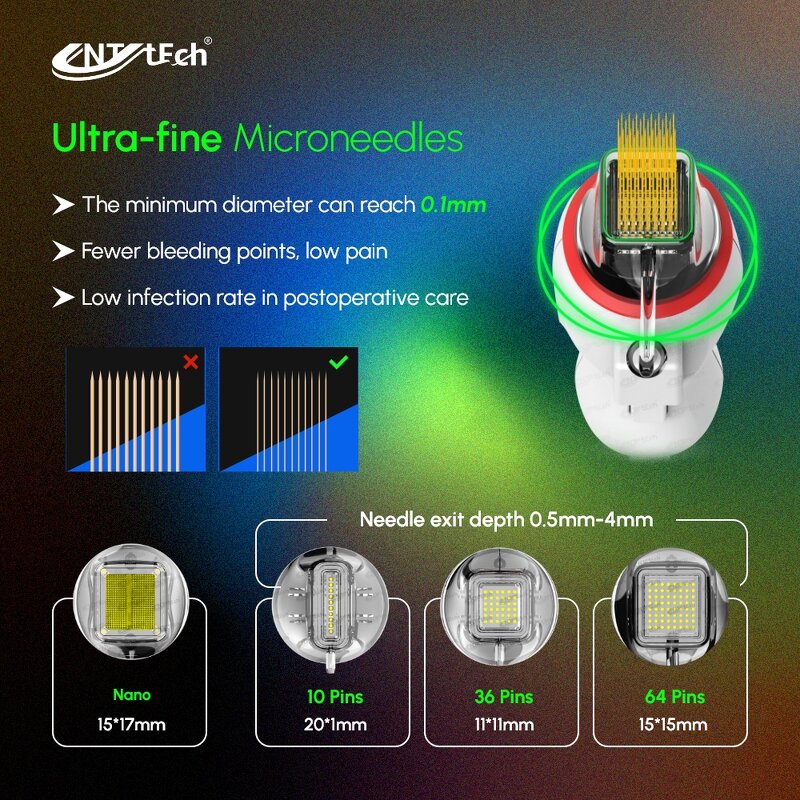 Fractional RF Microneedling - Professional Radio Frequency Skin Care Beauty Machine