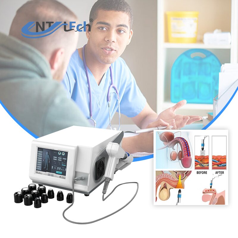 Shockwave Therapy Machine - Factory Sale Eswt Physiotherapy Equipment Device