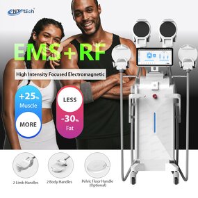 EMS Body Contouring Machine - 4 Handles Tesla Burn Fat Muscle Building Slimming