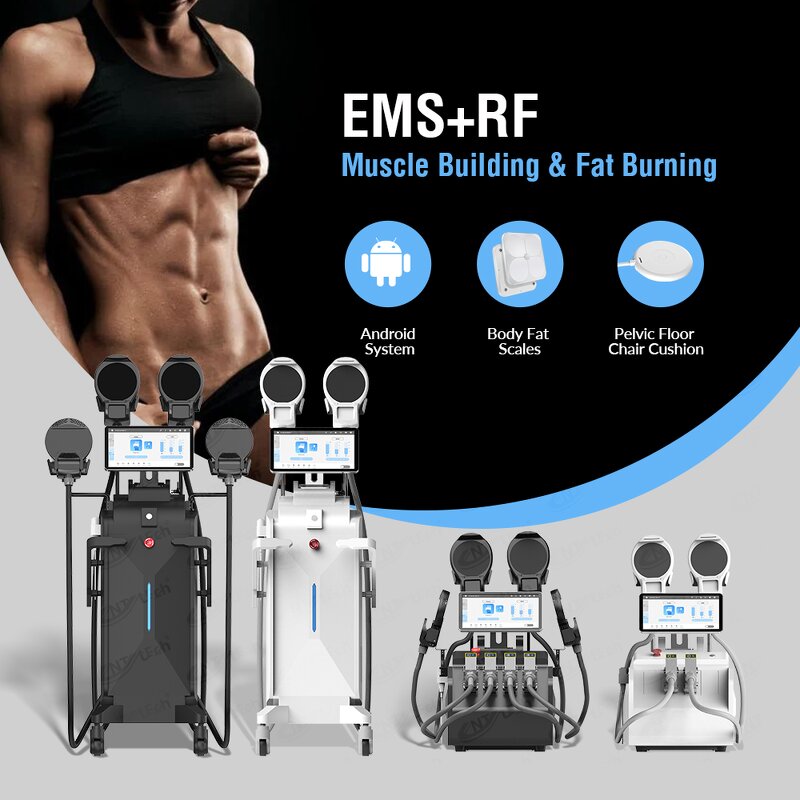 EMS RF Sculpting Machine - Professional Muscle Stimulator Burn Fat Slimming Device