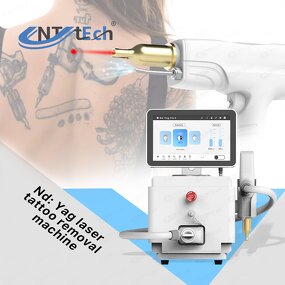 Portable Picosecond Laser - Nd Yag Pico Laser Tattoo Removal Salon Machine