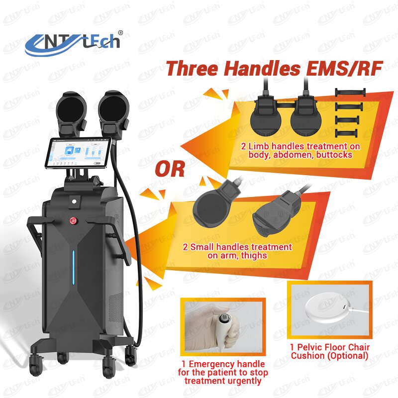 EMS RF Sculpting Machine - Professional Muscle Stimulator Burn Fat Slimming Device