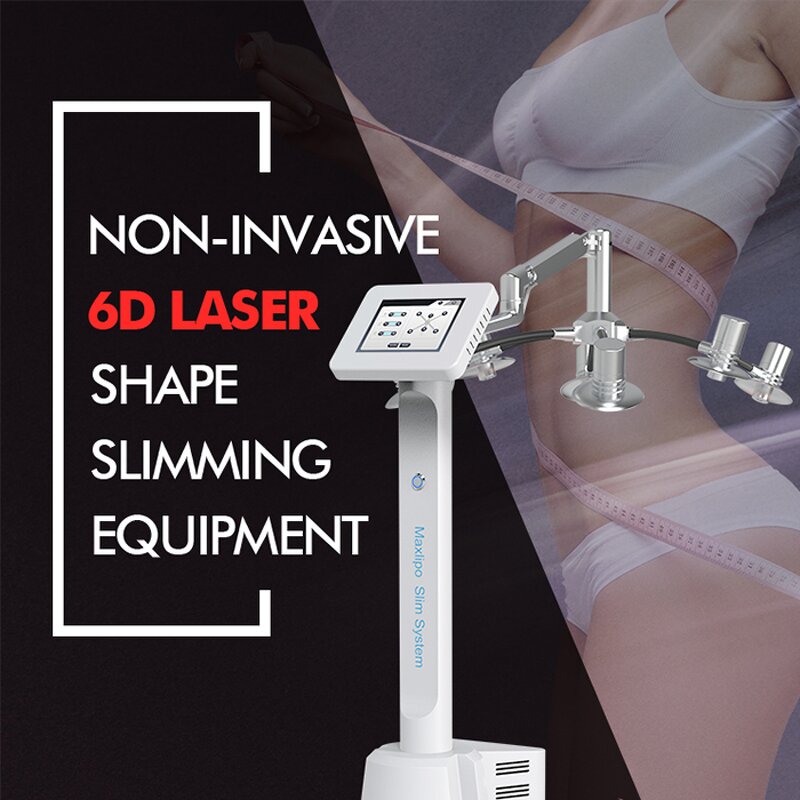 6d Laser Slimming Machine - Green Light 532nm Wavelength Body Shape System
