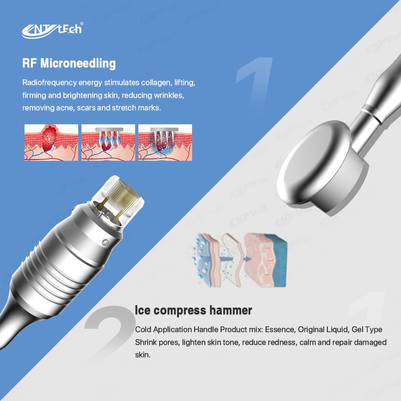 Fractional RF Microneedling Machine - Radio Frequency 8 RF Microneedle Device