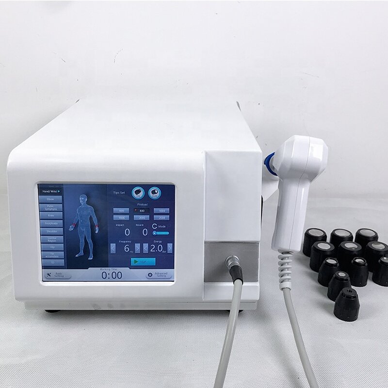 Shock Wave Therapy Machine - Eswt Pneumatic Shockwave Physiotherapy Equipment