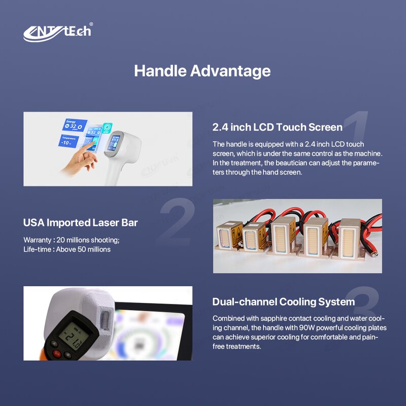 808nm Diode Laser - Smart Android Skin Analysis Permanent Hair Removal Machine