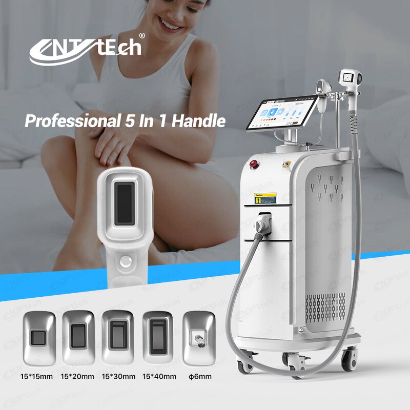 Diode Laser Hair Removal Machine - Professional 2000w 808 Vertical Salon Equipment