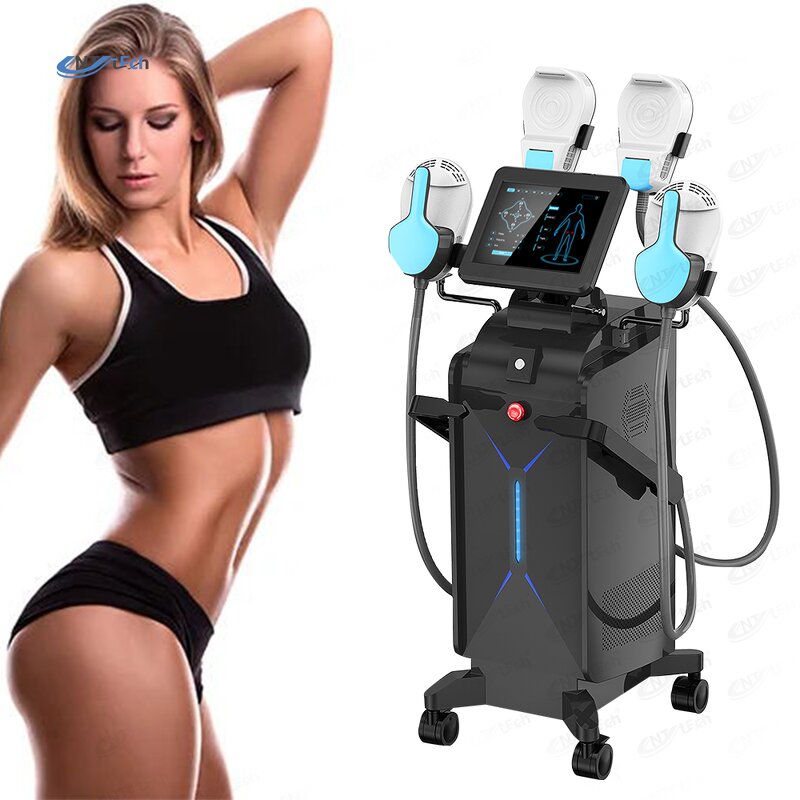 EMS RF Slimming Machine - UNT 4 Handles Neo RF Fat Burning Muscle Stimulator