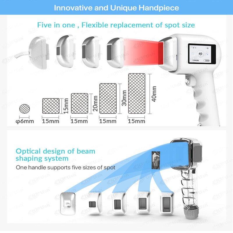3-Wave Diode Laser - 1200/1500W Big Spot 808nm Salon Hair Removal Equipment