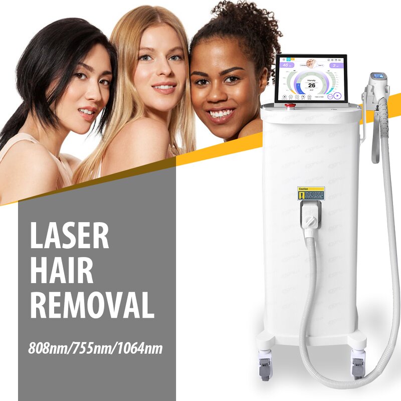 808nm Diode Laser - Smart Android Skin Analysis Permanent Hair Removal Machine