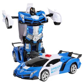 Toy Car Manufacturer - Car Transformation Two Ways Sports Vehicle Model Robots Wireless Charging