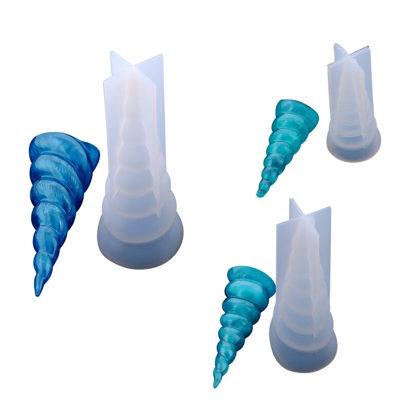 Resin Mold Manufacturer - Unicorn Horn Christmas Decorations Silicone for Fondant