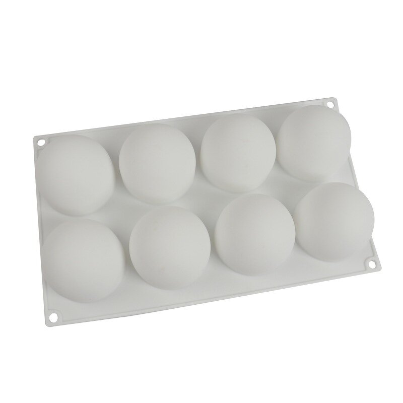 Cake Mold Manufacturer - 8 Ball Number GT Eco-Friendly 3D Half Circle Design