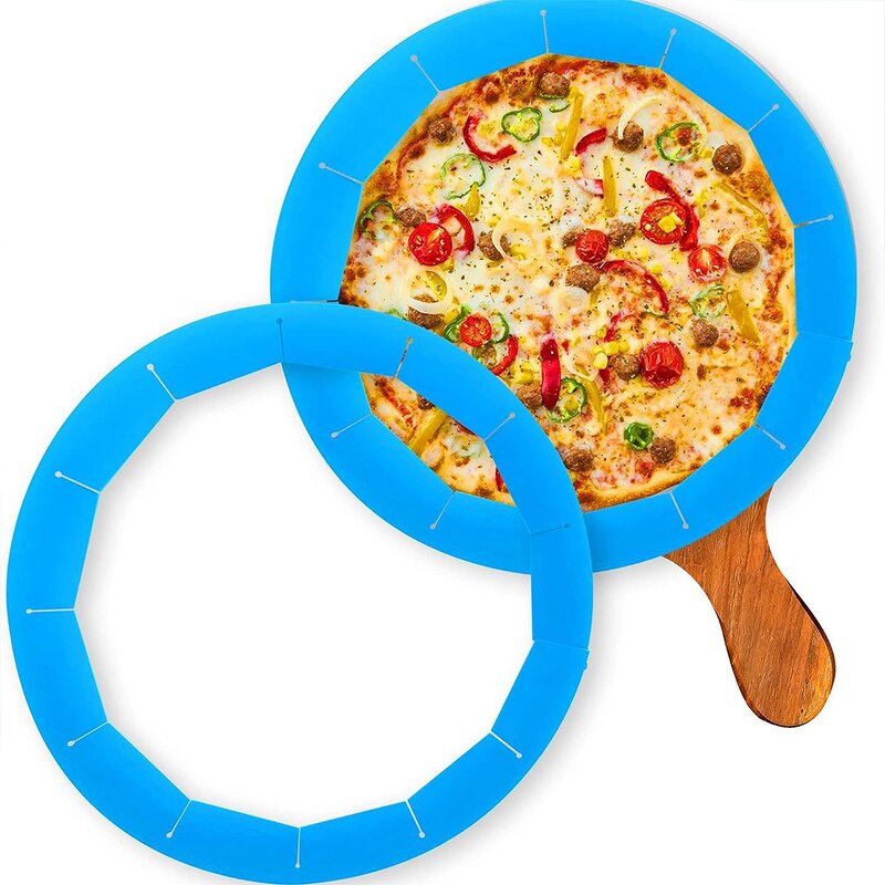 Pizza Pie Shield Manufacturer - Adjustable Non-Stick Silicone 8"-12" Bake Mold