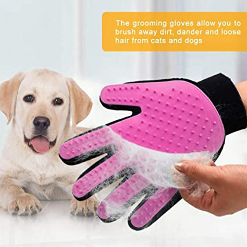 Pet Hair Remover Gloves Manufacturer - Hot Selling 180 Nails True Bath Massage Comb