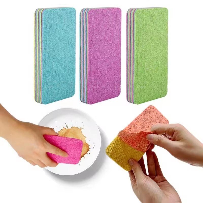 Cleaning Rag Manufacturer - High Rebound Multi-layer Dish Bath Foam Scrub Strong Absorbent Pva