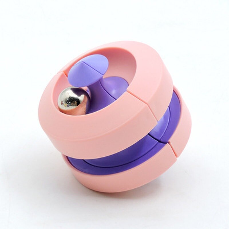 Fidget Toy Manufacturer - Adult Bead Orbit Stress Release Deformation Fingertip Spinner Gyro