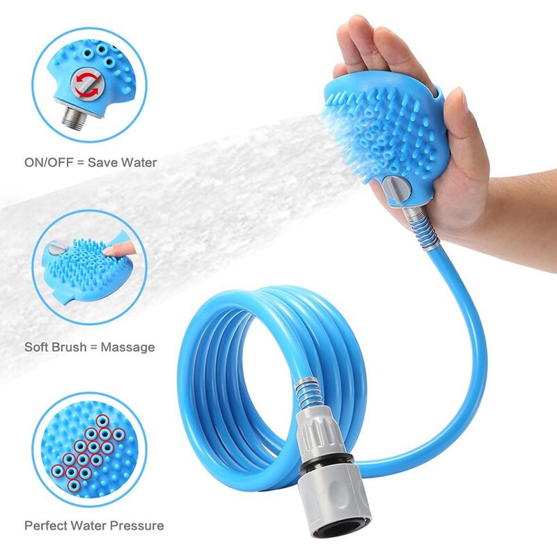Pet Grooming Brush Manufacturer - Professional Silicone Deshedding Tool with Massage