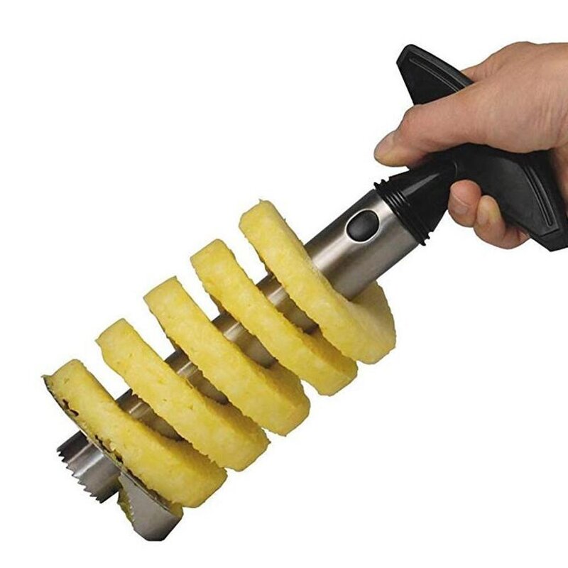 Pineapple Slicer Manufacturer - Hot Sale Stainless Steel Easy Corer Slicer Cutter Peeler