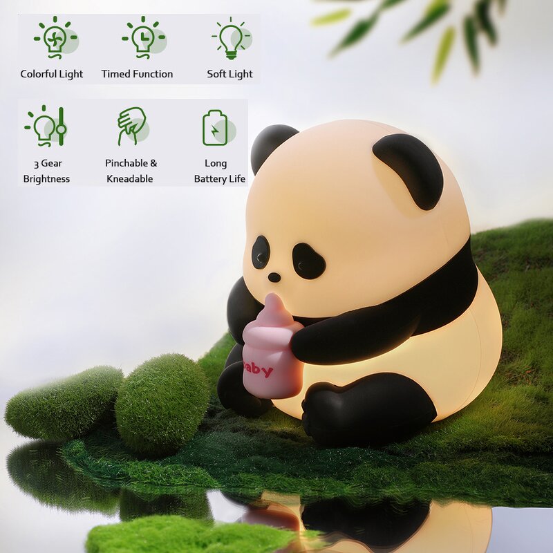 Night Light Manufacturer - Silicone for Children's Sleep Bedtime Patting Light for Feeding