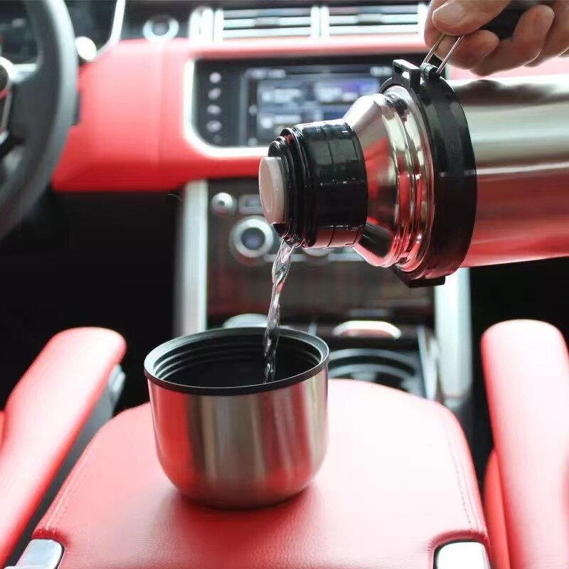 Thermos Bottle Manufacturer - 1.2L Stainless Steel Minimalist Design Vacuum Flask 12-24 Hours