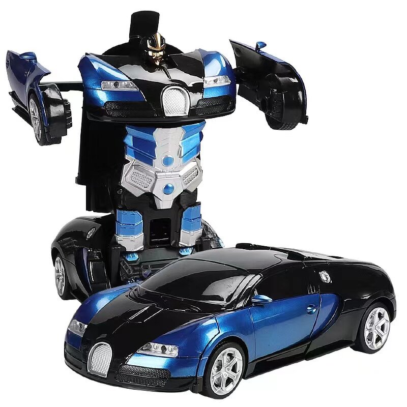 Toy Car Manufacturer - Car Transformation Two Ways Sports Vehicle Model Robots Wireless Charging