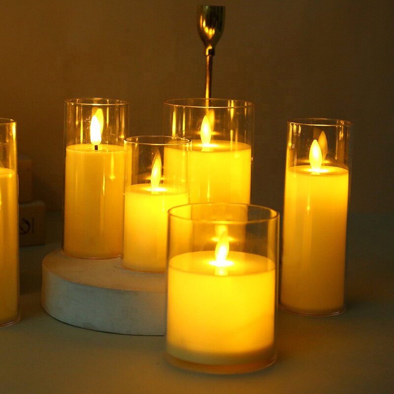 LED Candle Manufacturer - 3D Bullet Shape Flameless Real Wax Wholesale with Remote