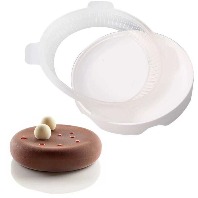 Mousse Mould Manufacturer - Flat Round Silicone for French Cake & Italian Dessert