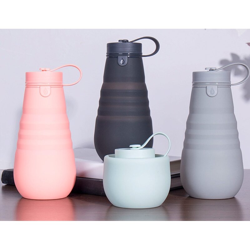 Water Bottle Manufacturer - Outdoor Sports Silicone Mountaineering Riding Portable Folding