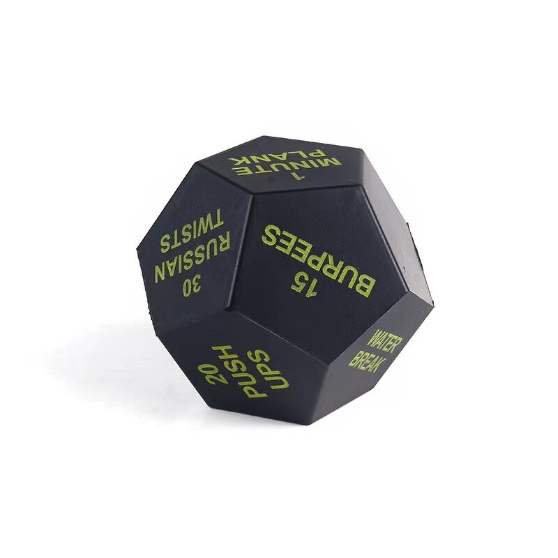Dice Cube Manufacturer - Hot Seller Custom Printing 12 Sided PU Foam Anti Stress Ball