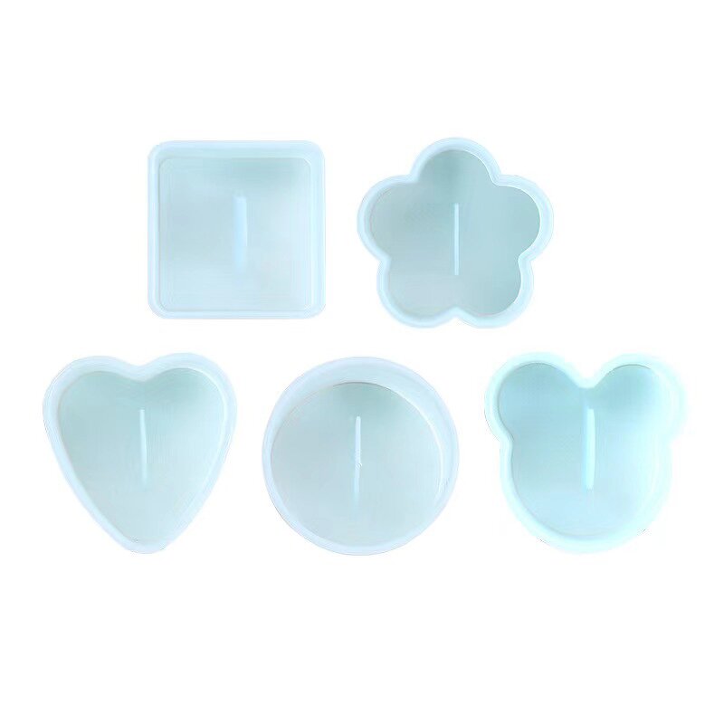 Rice Ball Mold Manufacturer - Five Silicone Rubber Wholesale Epoxy Resin Creative Cartoon Shaped