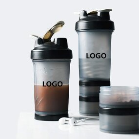 Shaker Bottle Manufacturer - New Design Leakproof Custom Logo Sports for Protein Powder