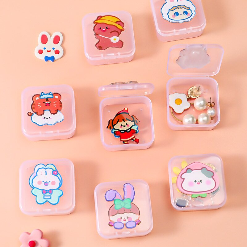 Jewelry Box Manufacturer - Cartoon for Girl Earrings Hair Accessories Plastic