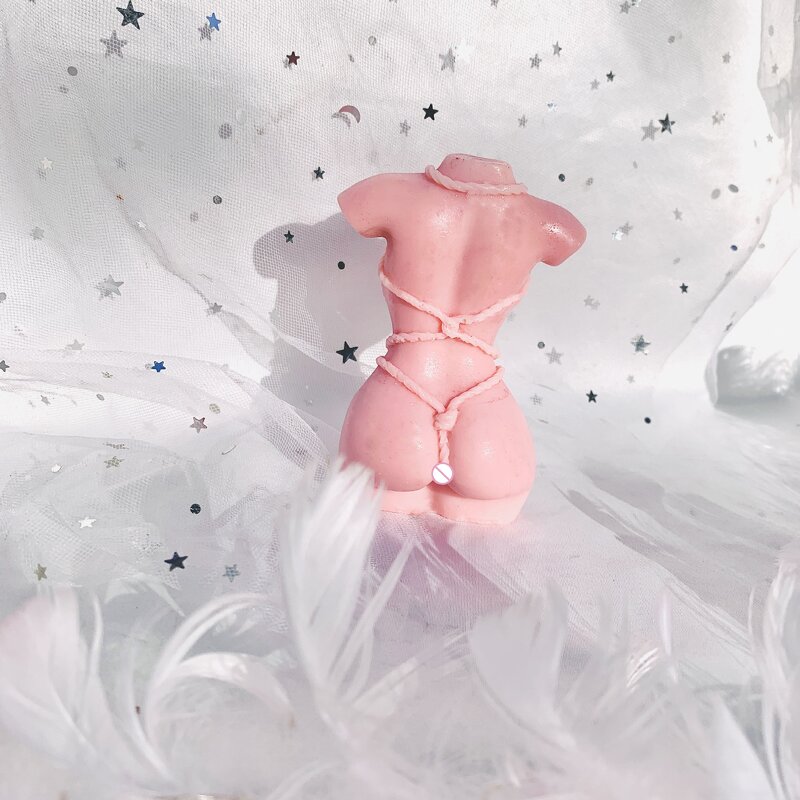 Candle Mold Manufacturer - Human Figure Silicone Naked Woman Body Shape for DIY