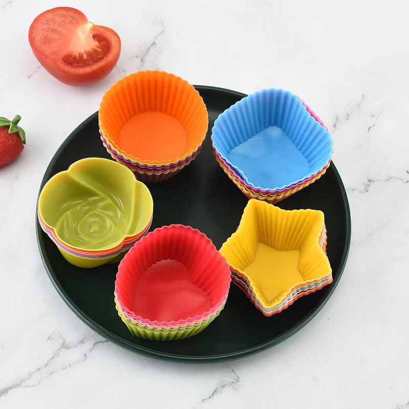 Muffin Cup Manufacturer - Hot Sale Silicone Reusable Baking Cases