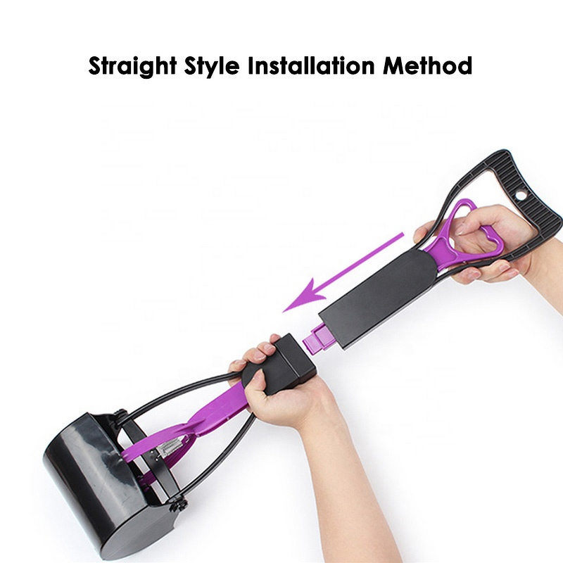 Poop Scooper Manufacturer - Pet Outdoor Long Handle with Poop Bag Dispenser